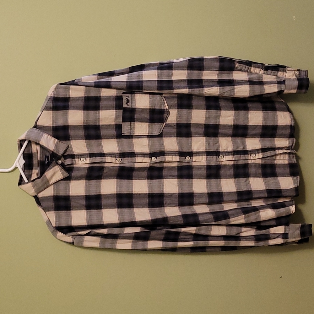 Armani jeans button down casual shirt